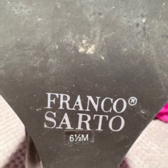 Franco Sarto wedge suede short boots - Picture 5 of 5